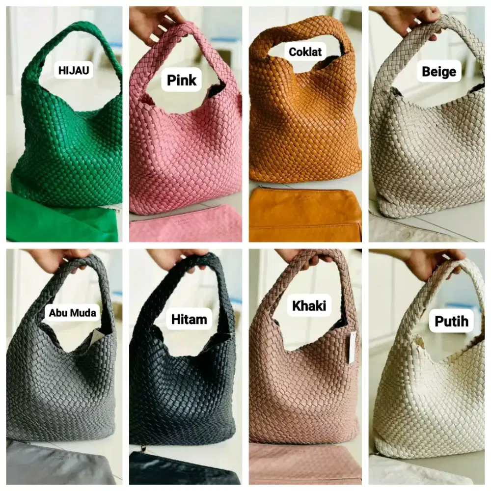 TAS Bottega veneta HOBO BAG IN BAG ready 8warna