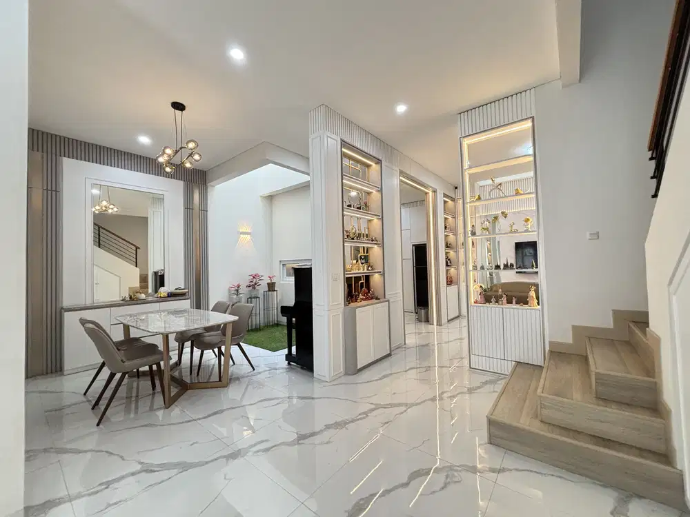 Dijual rumah bagus interior di pondok hijau golf gading serpong