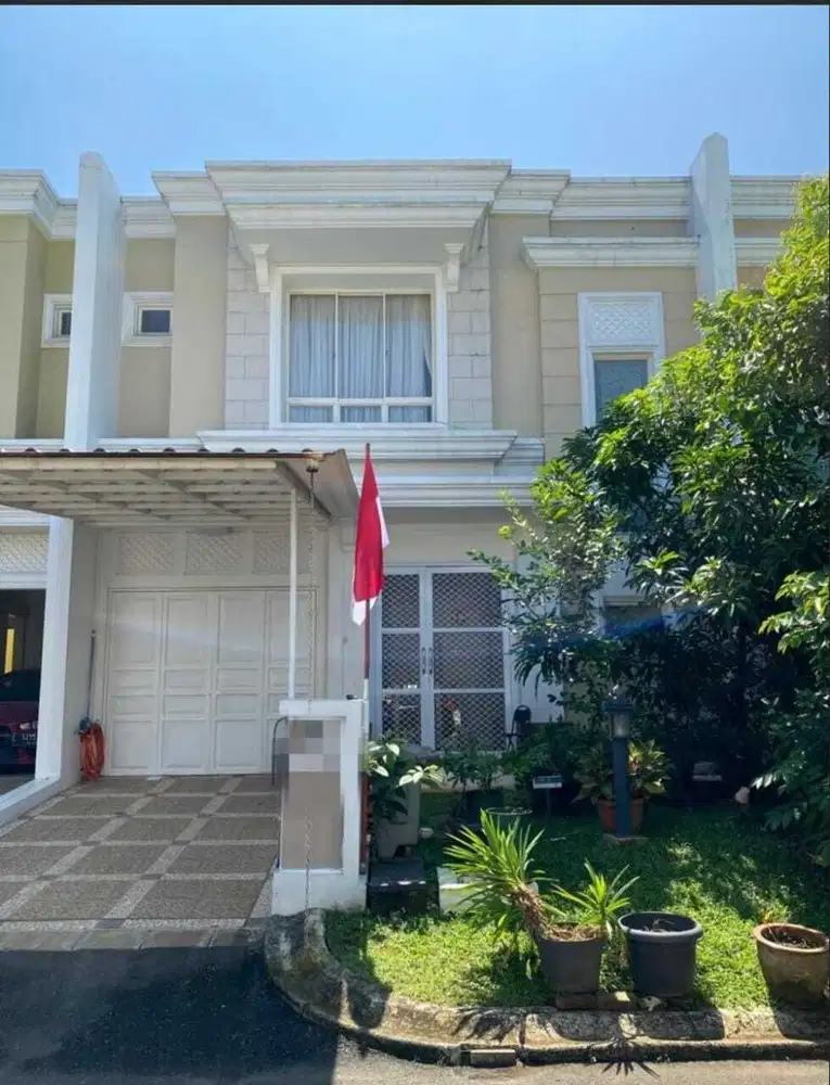 Rumah cantik di bawah pasaran flamingo gading serpong
