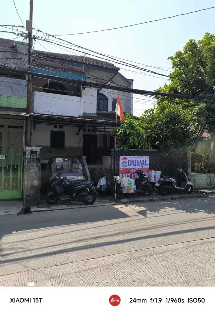Rumah bantar kemang pinggir jalan selangkah ke jln raya pajajaran