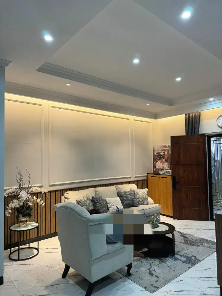 Dijual rumah renov jd 2 lt full furnish cantik di Suvarna Sutera