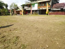 Tanah dekat SPBU Gito Gati samping jalan aspal matang tinggal bangun