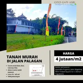 Tanah Kavling Pinggir Jalan Aspal Jl. Palagan Km 9