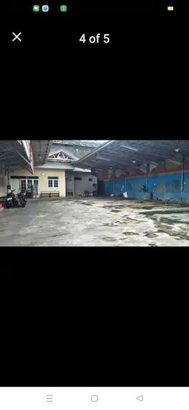 DIJUAL TANAH DAN TEMPAT USAHA DI PINGGIR JALAN KEMANGGISAN RAYA