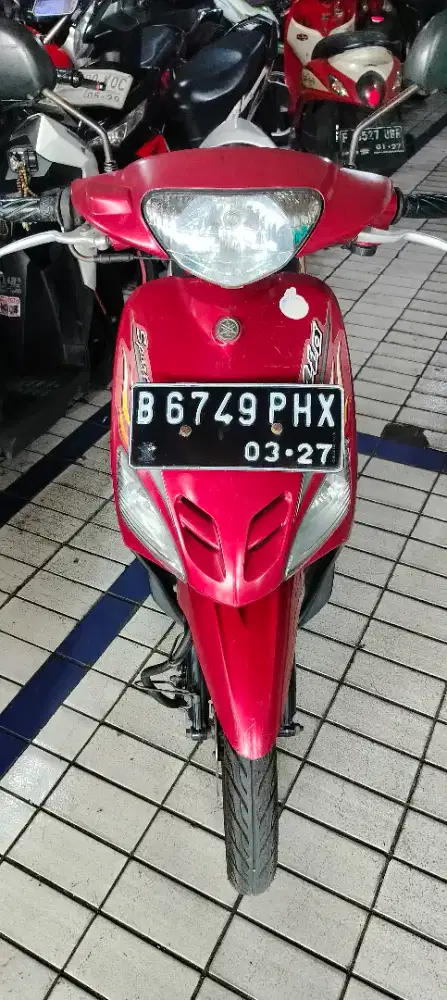 Mio sporty th 2007 cat striping ORI mesin gress