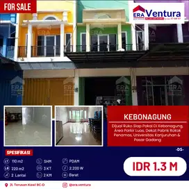 Ruko Siap Pakai Di Kebonagung, Area Parkir Luas, Dekat PR Penamas