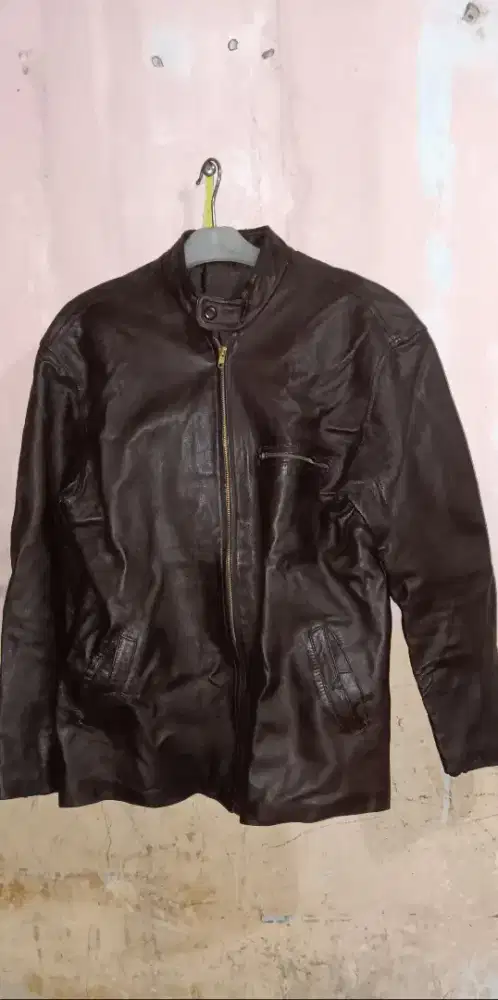 jaket kulit asli