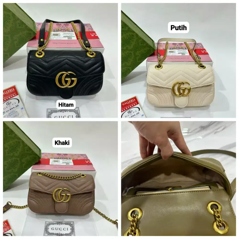 TAS Gucci MARMONT SHOULDER BAG Ready3warna