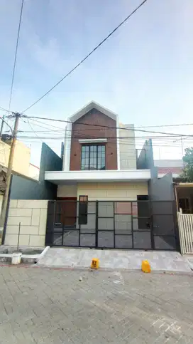 Rumah 2 Lantai Minimalis Scandinavian Rungkut Asri Tengah