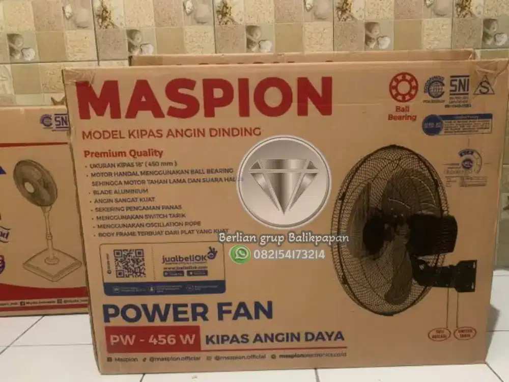 Cod (Maspion Kipas Angin Dinding 18 Inch PW456W