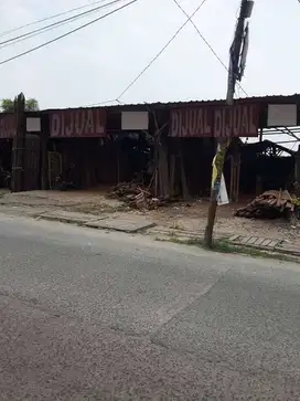 Tanah Cipondoh 2280m (lebar 45m), lokasi strategis di jalan raya