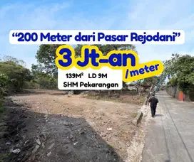 Tanah Jogja Area Palagan-Depan Pasar Rejodani