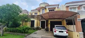 Rumah Semi FF Madrid Wisata Bukit Mas Carport 1 Ada Kolam Koi
