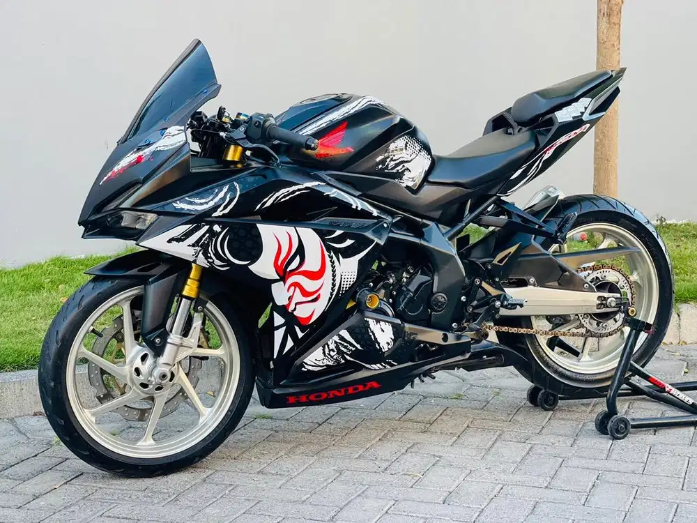 Honda cbr250rr black matte cbr 250rr cbr250 rr cbr 250 rr plat N