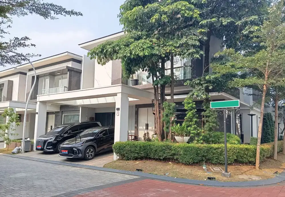Di Jual Rumah Hoek Mewah Fully Furnish Di Gading Serpong Tangerang
