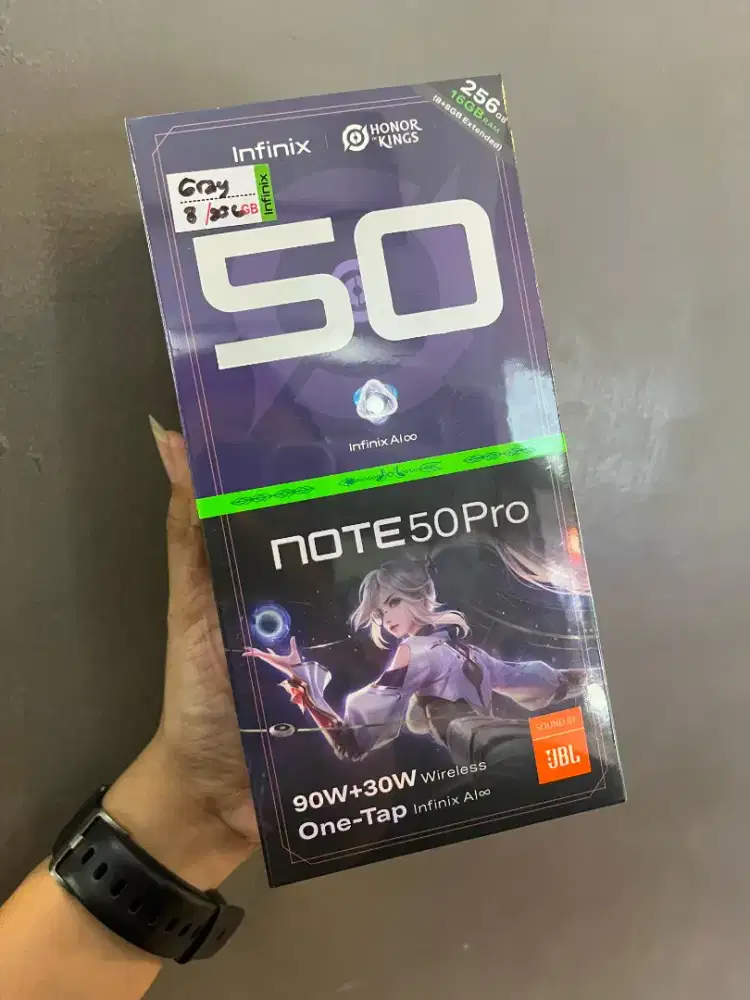 Infinix Note 50 Pro 8GB+8GB/256GB Jual Murah New Segel