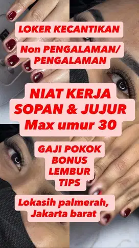 Loker salon kecantikan