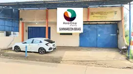 Dijual workshop Pluss 1Mess Startegis Pinggir Jalan di Cikarang Barat