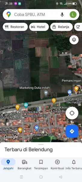 Dijual tanah sawah dekat Bandara Soeta - Tangerang, cocok untuk invest