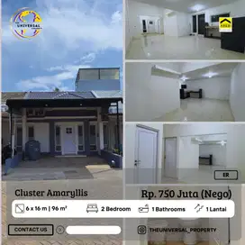 DIjual Rumah Minimalis 1LT Cluster Amaryllis Tj. Bunga Siap Huni