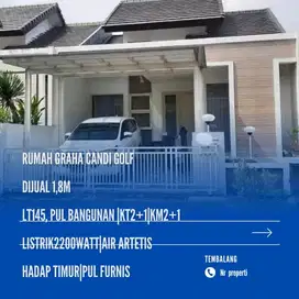 rumah siap huni graha candi golf, dekat akpol