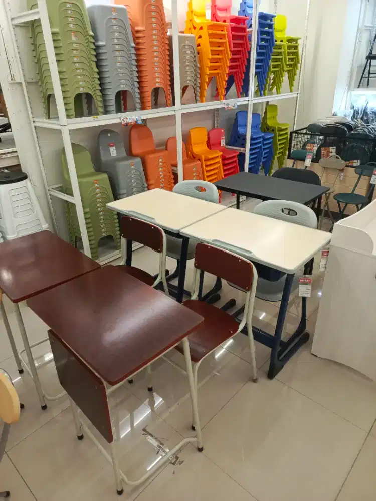 SET MEJA KURSI SEKOLAH DAN LEMARI ARSIP KANTOR PALING MURAH, BY SELMA