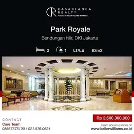 Dijual Cepat Apartment 2 Kamar Tidur Jakarta