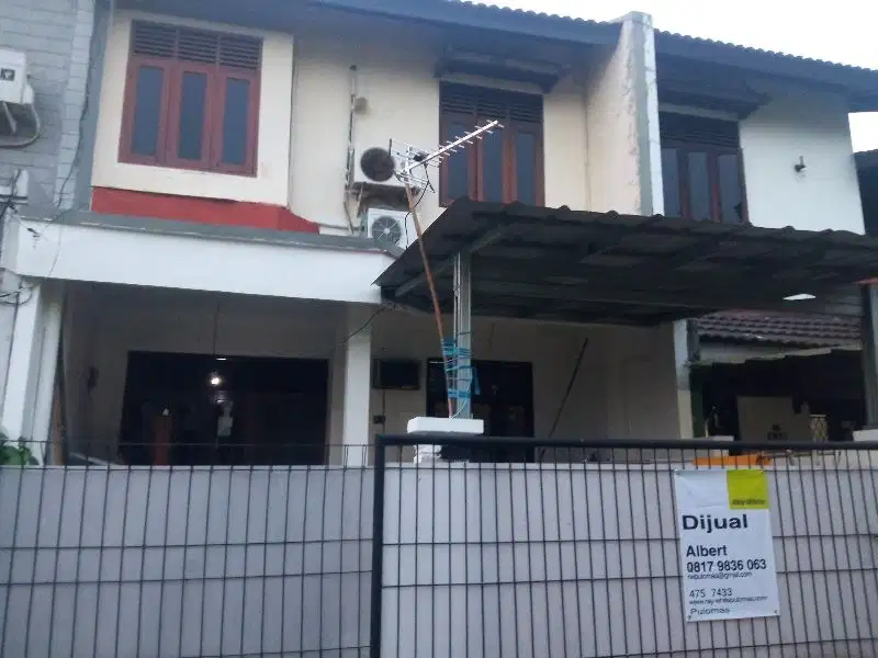 Rumah 2 lt lokasi bagus di Arlin Indah Buaran Jakarta Timur