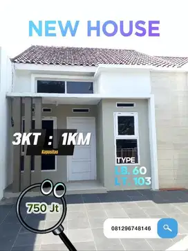 Rumah siap huni harga terjangkau promo 5 juta all in