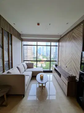 Apartemen Sudirman Suites 100m2 2BR City View Low Floor Tanah Abang