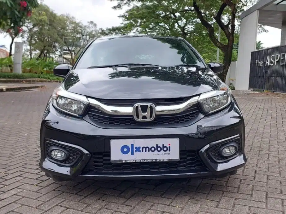 DP MURAH Honda Brio Satya 1.2 E Bensin-MT 2021 Hitam CVOQB