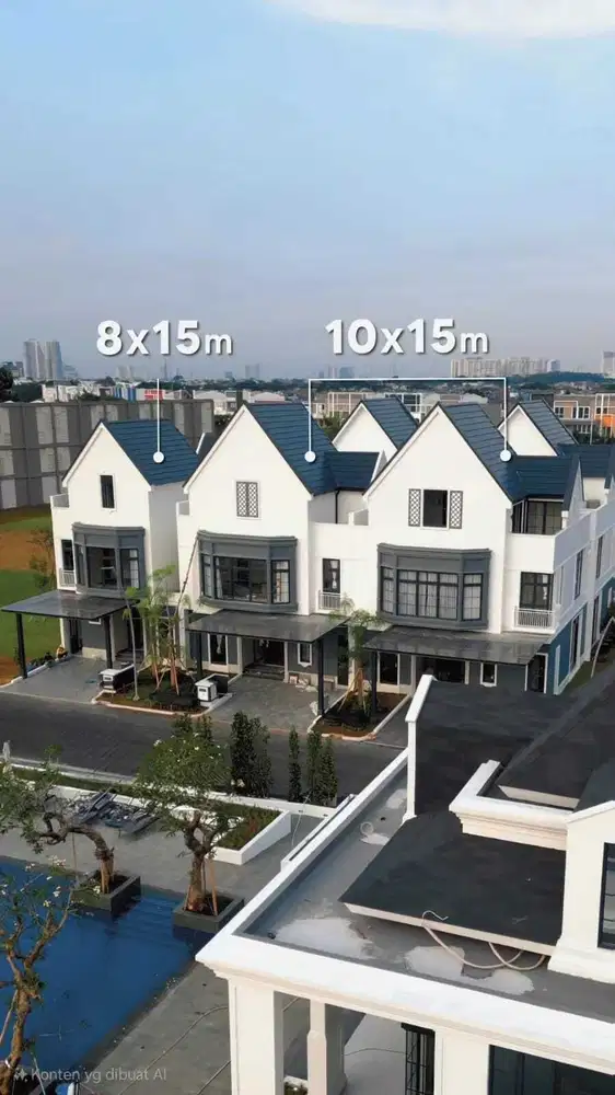 Dijual Rumah 3 Lantai Dekat Tol Di Gading Serpong Dev By Summarecon