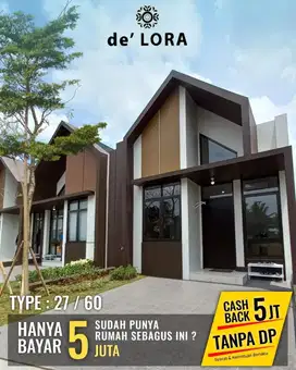Hunian Cluster Nuansa Resort 20 Menit dari BSD, Angsuran 3Juta-an