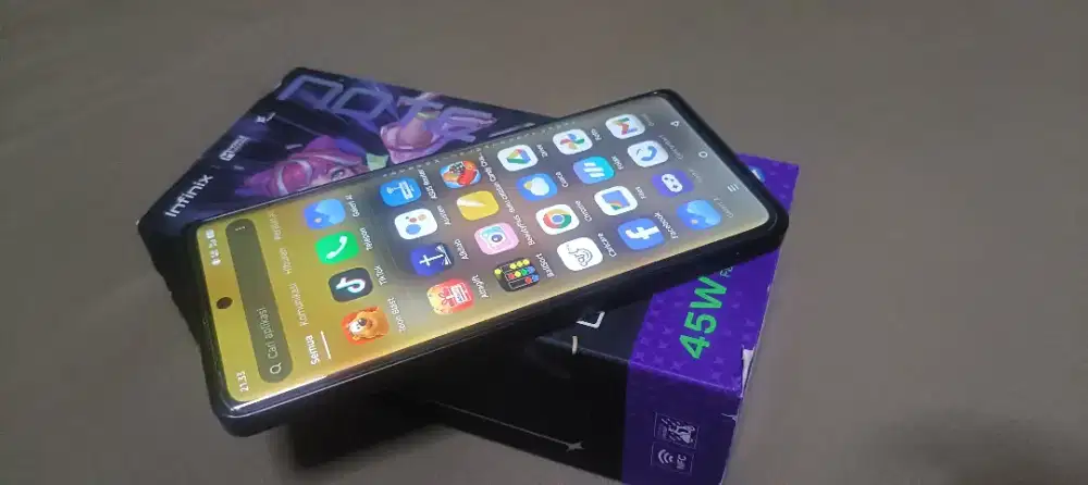 Jual infinix note 40 pro.second komplit.pemakaian 10 bln no minus