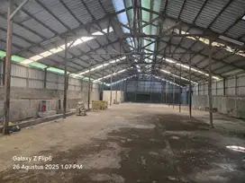 Turun Harga, Dijual Cepat Gudang di Jl.Iskandar Muda, Neglasari