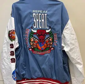 Jeff Hamilton Racing Jacket Chicago Bulls 3 Peat