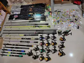 Joran pancing carbon solid 1.80mtr Mewah Kuat