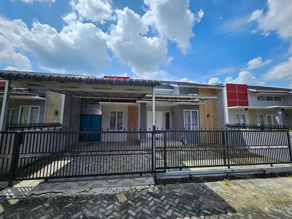 RUMAH CLUSTER MURAH LOKASI DEKAT JALAN HARAPAN RAYA JALAN KAPAU SARI