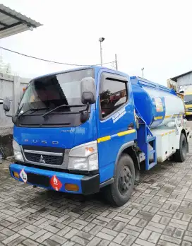 MITSUBISHI COLT DIESEL CANTER 6 BAN FE74HD TANGKI BOTTOM LOADING SOLAR