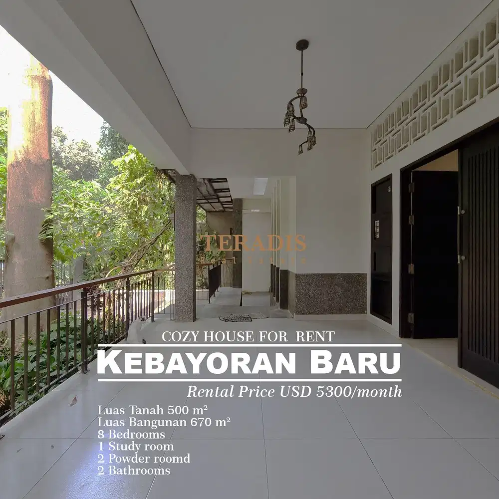 FOR RENT KEBAYORAN BARU