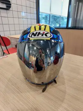 Helm NHK R1 Double Visor motif Tito Rabat size XL