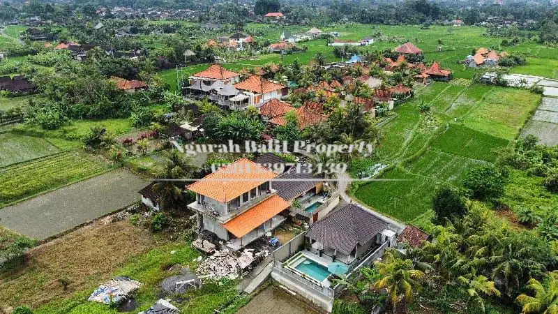 Dijual Tanah Murah Luas 5 Are View Sawah di Ubud Bali