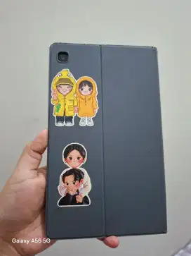 Book cover samsung original Tab A7 lite kondisi sesuai deskripsi