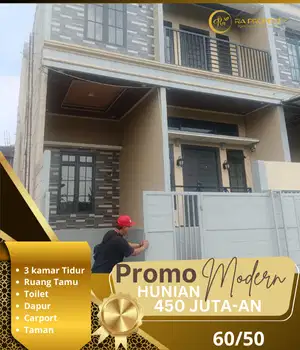CLUSTER 2 LANTAI UNIT TERBATAS MULAI DARI 450 JUTAAN