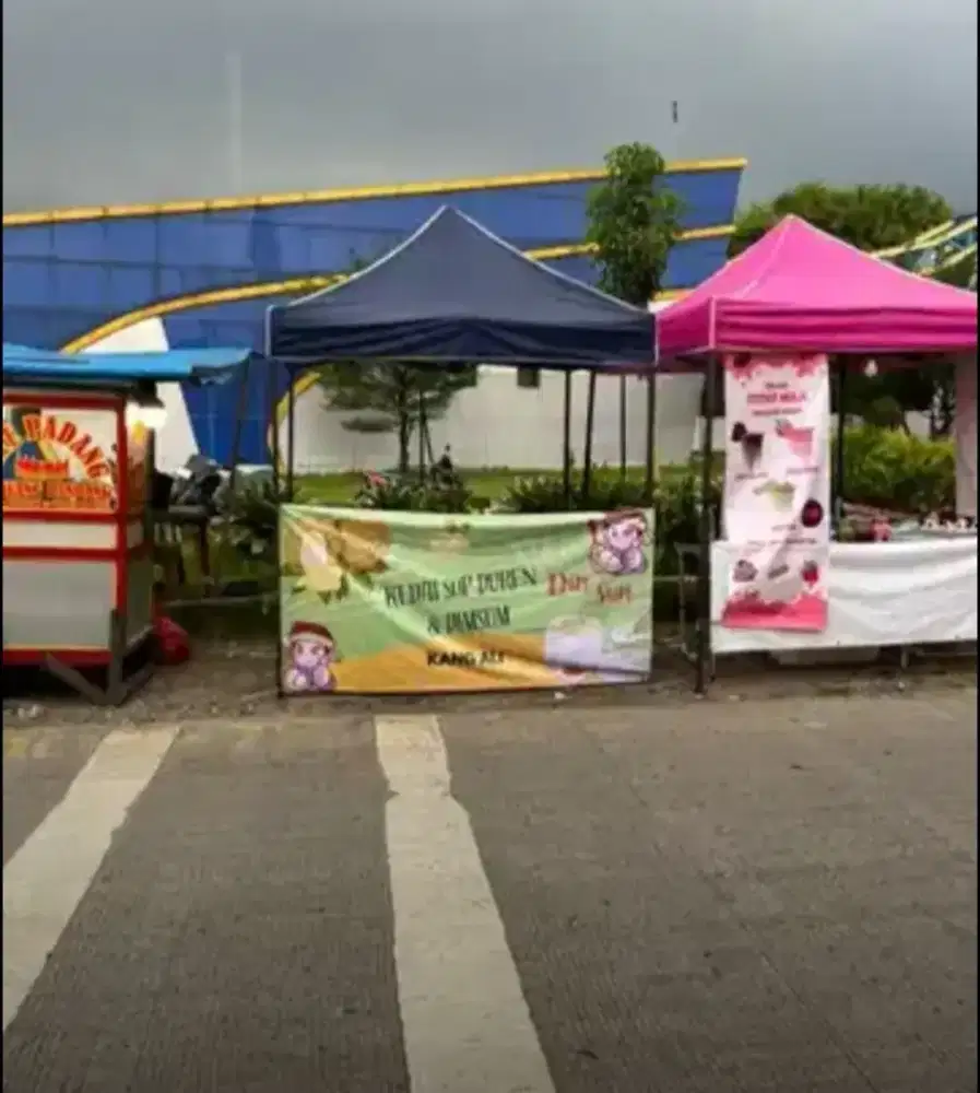 Stand tenda Bazaar/cafe