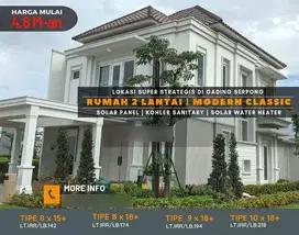 Rumah Cluster Baru Gading Serpong, Pasadena Residence