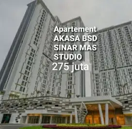 Apartment studio 275 juta AKASA BSD CITY