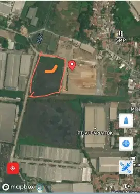 Tanah di komplek perindustrian desa Pasir Bolang,Balaraja Timur