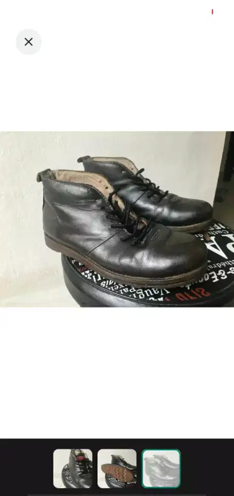 sepatu kulit/both