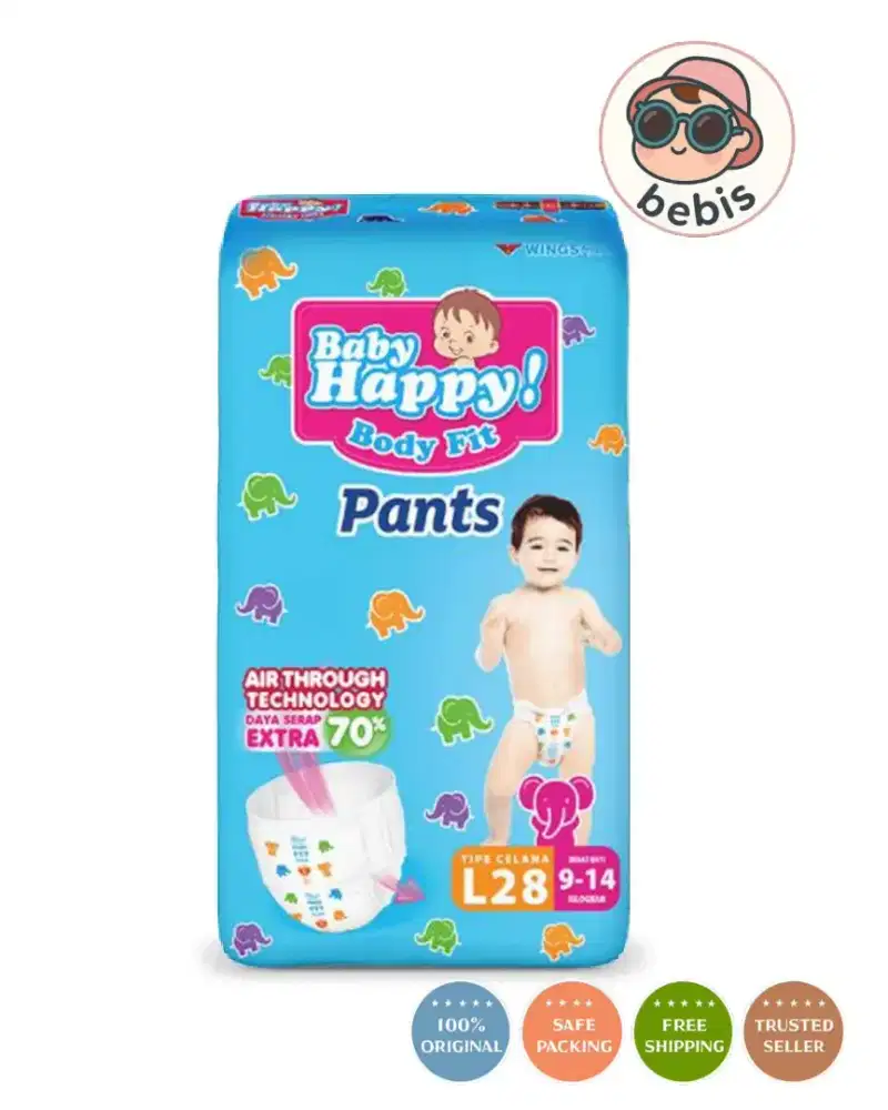 Dijual take all Baby happy S,M,L